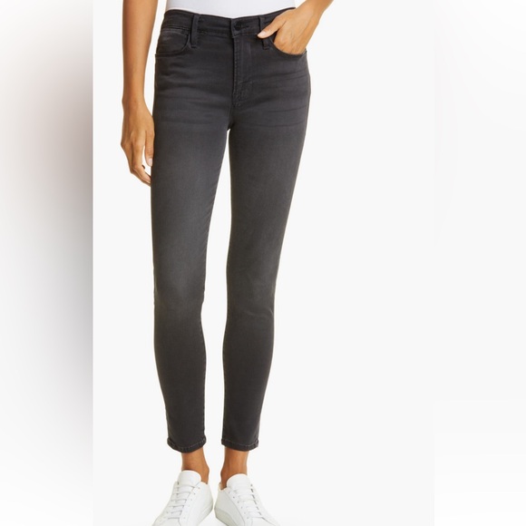 Frame Le High Ankle Skinny Jeans in Kerry grey - Picture 1 of 7